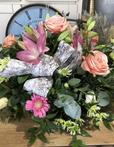 Fleuriste la Garde gerbe de fleurs enterrement composition florale décès