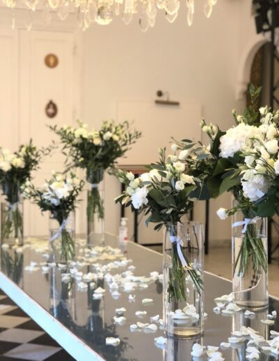 Fleur mariage la Garde bouquets blancs